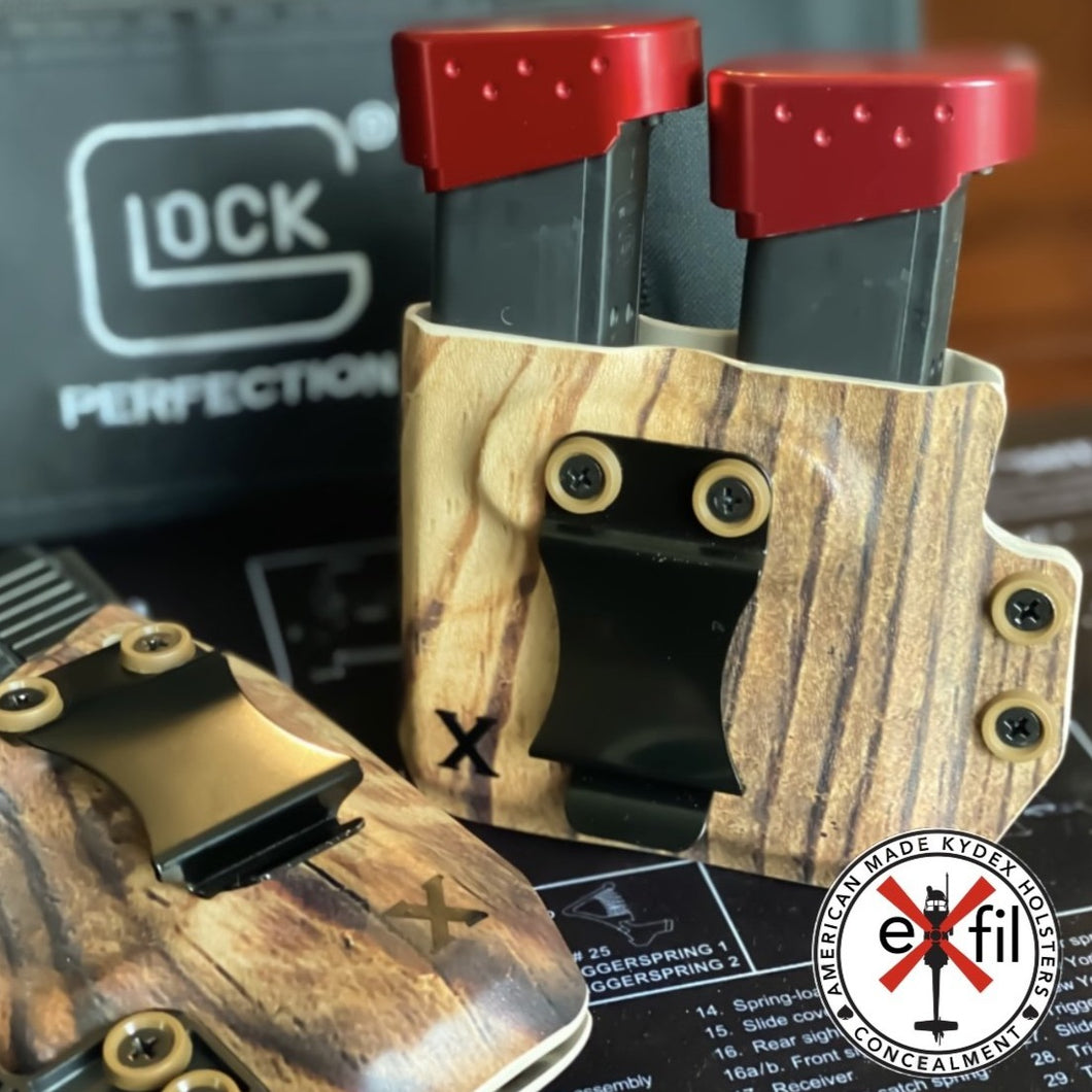 QRF Alpha : Double Pistol Magazine Holder